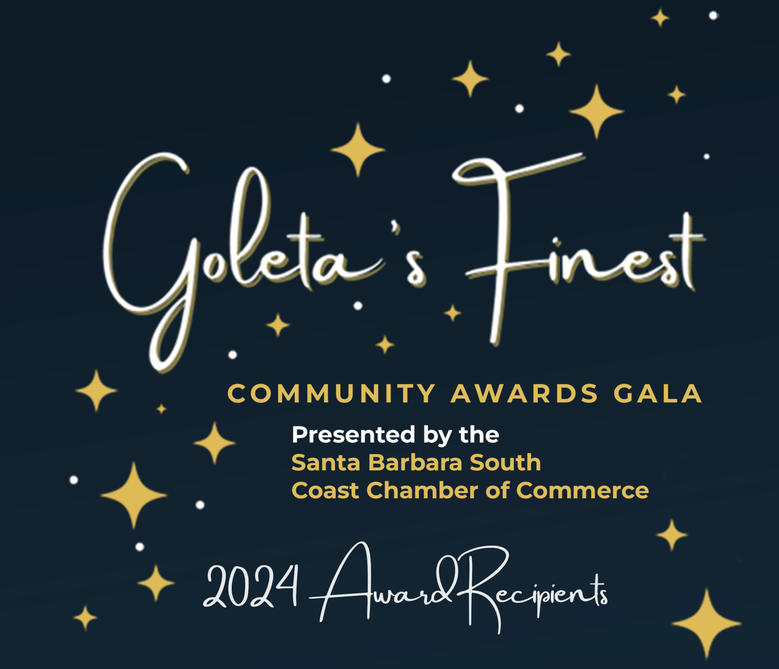 PRESS RELEASE Goleta’s Finest 2024 Award Recipients Announced Santa